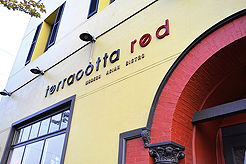 TERRACOTTA RED MODERN ASIAN BISTRO